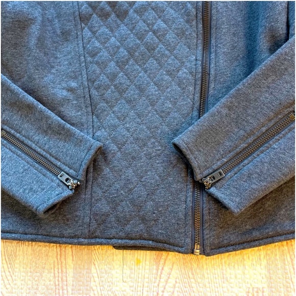 Athleta Moto Quilted Jacket size Small - Picture 7 of 9